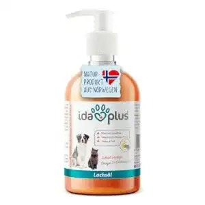 Lachsöl Hunde Ida Plus – Premium Lachsöl – 500 ml Pumpflasche