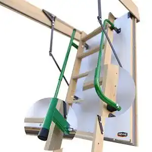 Bodentreppe 120×60 HEYKE Gedämmt W1 mit zwei Handläufen