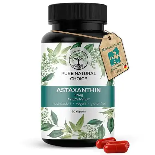 Mikroalgen Pure Natural Choice ASTAXANTHIN 12mg