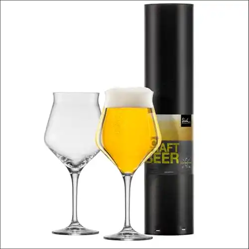 Eisch-Gläser EISCH 2 Biergläser in Geschenkröhre, 435 ml