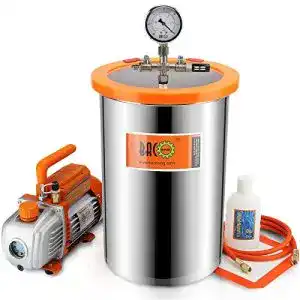 Vakuumkammer BACOENG 19L mit 85L/Min Einstufig