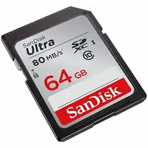 SDXC (64 GB) SanDisk Ultra SDXC I 64 GB bis zu 80 MB/Sek
