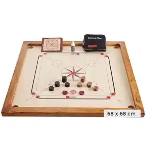 Carrom-Board Ubergames Kompaktes Carrom Board Set 4 kg – Carrom board