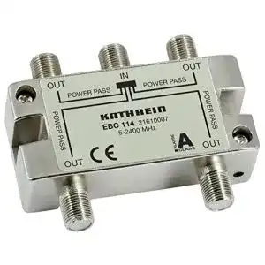 Sat-Verteiler 4-fach Kathrein 21610007 EBC 10 2,4 GHz