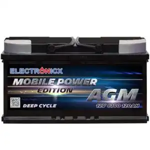 AGM-Batterie 120Ah Electronicx Mobile Edition