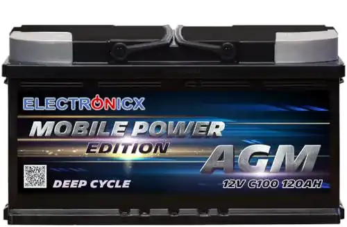 AGM-Batterie 120Ah Electronicx Mobile Edition
