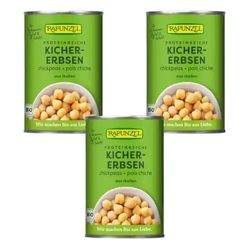 Kichererbsen-Dose Rapunzel Kichererbsen in der Dose, 3er Pack