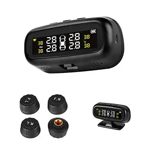 Reifendruck-Kontrollsystem Jansite TPMS mit 4 Sensoren