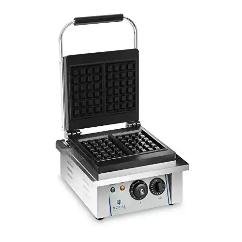 Gastro-Waffeleisen Royal Catering Waffelautomat rechteckig
