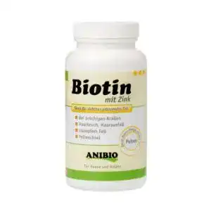Biotin für Hunde Anibio Biotin Pulver 220g Ergänzungsfutter