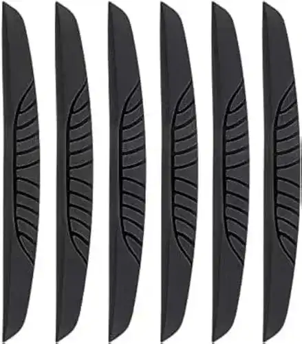 Türkantenschutz Auto maison de rêve, 6 Pcs Black