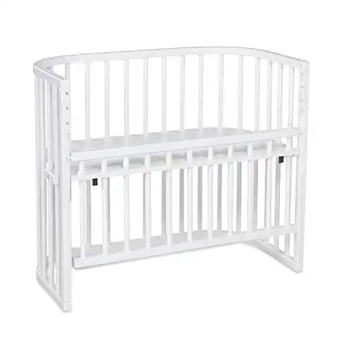 Beistellbett Boxspring babybay Comfort Beistellbett, weiß lackiert