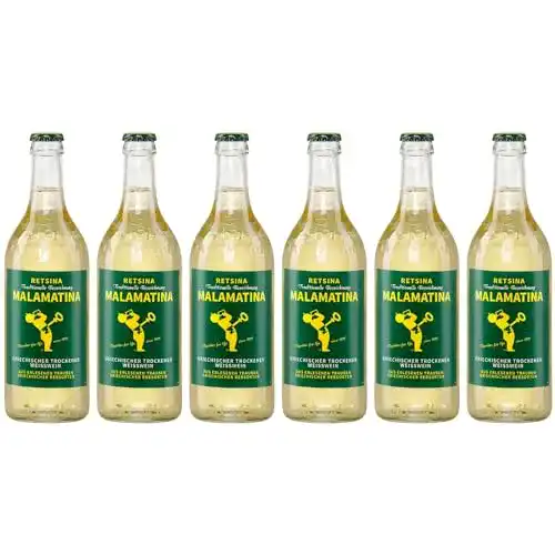 Retsina Malamatina, 6 x 500ml Flasche