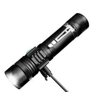 Taschenlampe (aufladbar) Winzwon LED Taschenlampe, USB