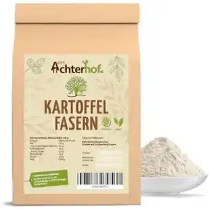 Kartoffelflocken vom-Achterhof Kartoffelfasern Low Carb | 1 KG