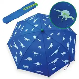 Kinder-Regenschirm HECKBO Dino Magic, wechselt die Farbe