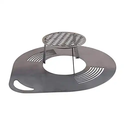 Feuerplatte UNUS Grillplatte Bratplatte Grillzubehör Feuerstelle