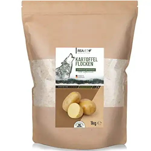 Kartoffelflocken ReaVET Hund 1kg, Hunde, Gemüseflocken Hunde