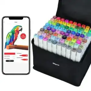 Alkoholmarker Vokiuler Alkohol Marker – 80 Farben