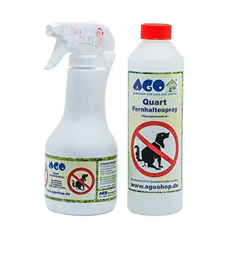 Fernhaltespray Hunde AGO SAUBERKEIT FÜR HAUS UND GARTEN!