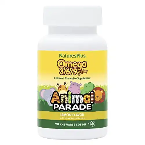 Omega-3 für Kinder Natures Plus Animal Parade Omega 3/6/9