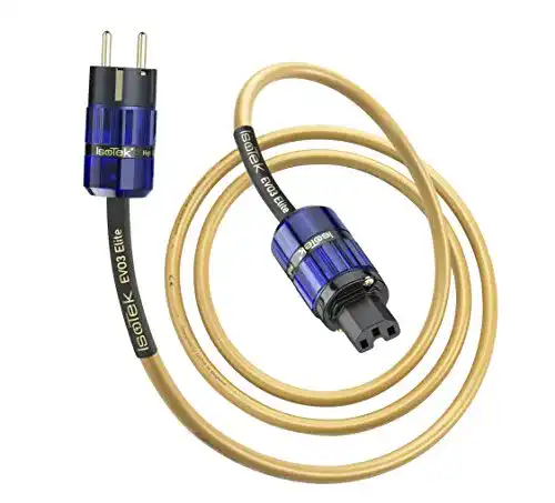 HiFi-Netzkabel Isotek EVO 3 Elite Netzkabel Schutzkontakt auf C15