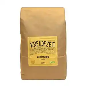 Lehmfarbe Kreidezeit -weiß-20,00 kg