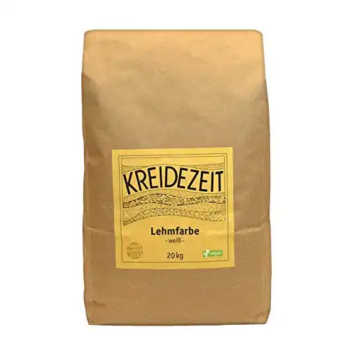 Lehmfarbe Kreidezeit -weiß-20,00 kg