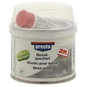 Spachtelmasse (Auto) presto 443466 styrolfrei 250 g Metallspachtel 250g, grau