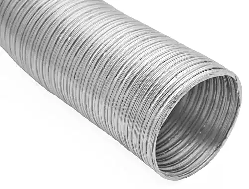 Lüftungsrohr H&C VENT Flexibles Rohr Aluminium Ø 125 mm
