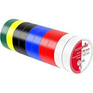 Isolierband POPPSTAR 10x 10m Universal, PVC Dichtband