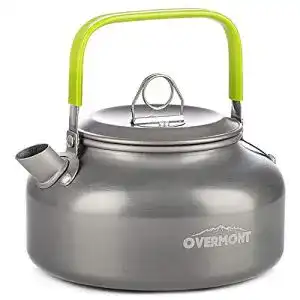 Wasserkessel OVERMONT Camping Wasserkocher Kessel, 0,8I