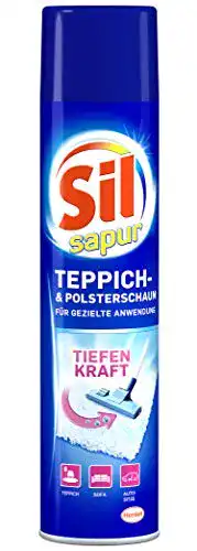 Teppichreiniger Sil sapur Teppich- und Polsterschaum, 6 x 600 ml
