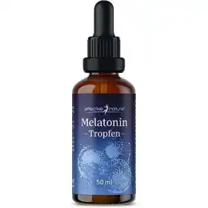 Melatonin effective nature Tropfen, 50 ml für 18 Monate