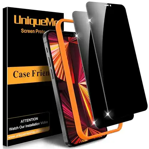 iPhone-12-Pro-Panzerglas Unique Me [2 Stück] Panzerglas