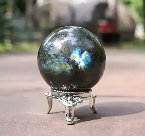 Wahrsagerkugel Crocon Labradorite Crystal Sphere, 45-55 mm
