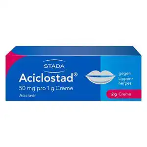 Herpes-Mittel STADA Aciclostad Creme gegen Lippenherpes 2 x