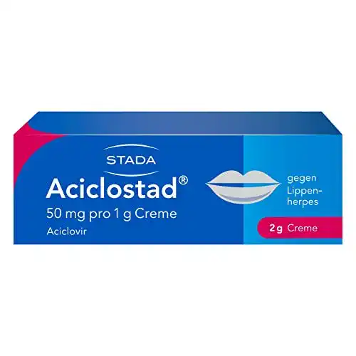 Herpes-Mittel STADA Aciclostad Creme gegen Lippenherpes 2 x