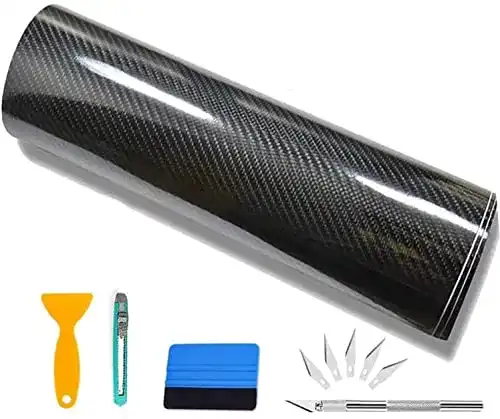 Carbon-Folie CompraFun Carbon Folie, 6D selbstklebend