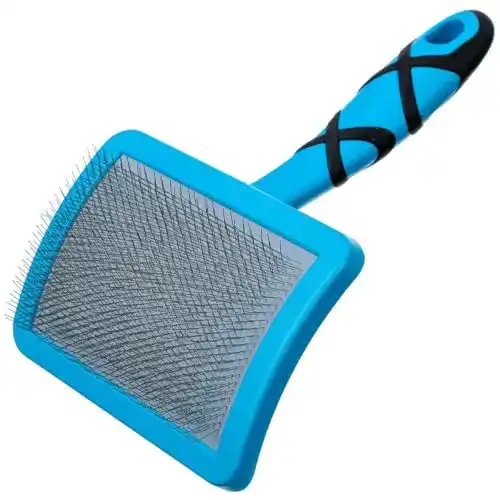 Zupfbürste Hund Groom Professional Curved Soft Slicker