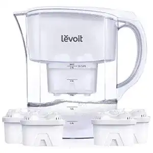 Wasserfilter Levoit 3.5 L Filterkanne XL inkl. 4 Aktivkohle-Filter