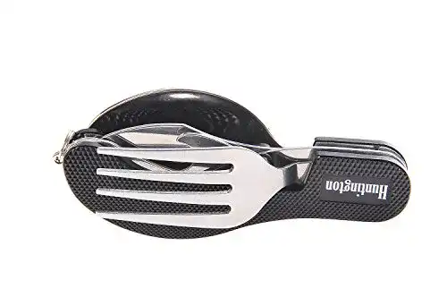 Campingbesteck Huntington Besteckset 4-teilig schwarz