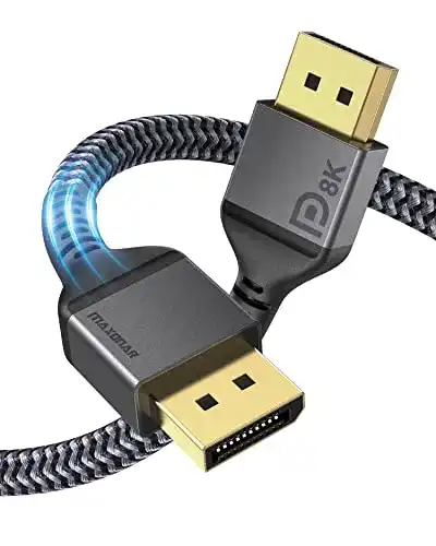 DisplayPort-Kabel Maxonar 8K DisplayPort Kabel 1.4, 3M