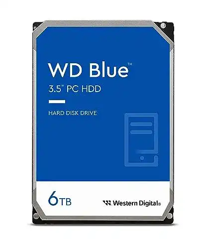 6TB-HDD Western Digital WD60EZAZ 6 TB, 256 MB, 3,5 Zoll