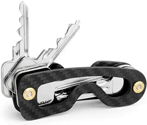 Key-Organizer KeyMasta Key Organizer Carbon bis zu 18 Schlüssel