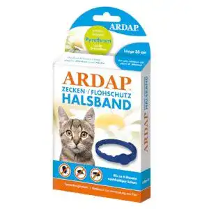 Zeckenhalsband (Katzen) ARDAP Zecken- & Flohschutzhalsband