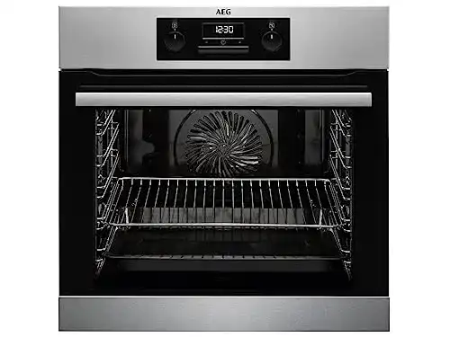 AEG-Backofen AEG BEB331010M Einbau, Grillfunktion, Display, Uhr