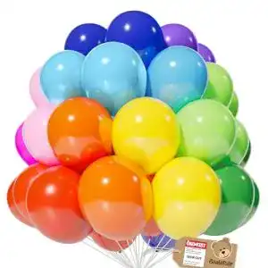 Luftballons Bastelbär, bunt 100 Stück aus 100% NATURLATEX