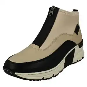Chelsea-Boots Damen Rieker Damen N6532, beige, 40