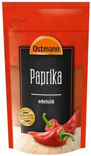 Paprika Edelsüß Ostmann Gewürze Ostmann 250 g, gemahlen